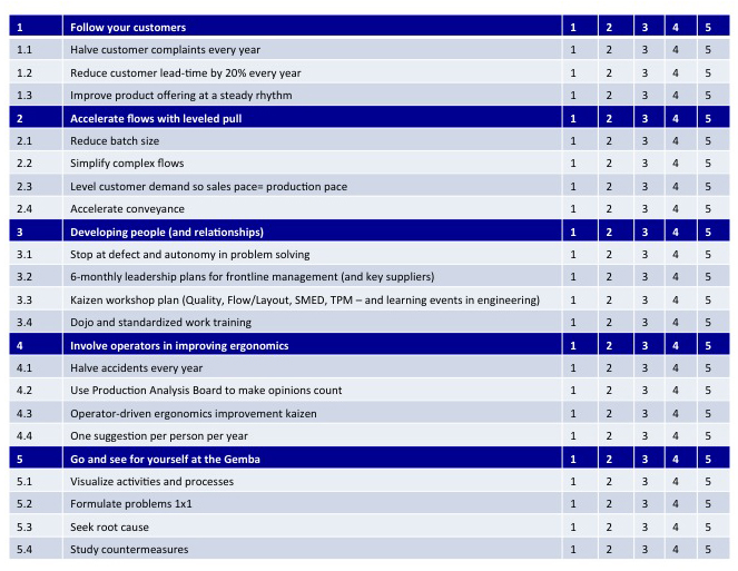 How should I assess the success of our lean progress?