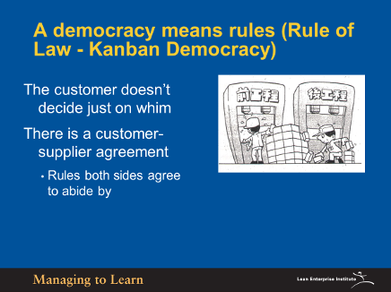 Shook-Kanban Rules