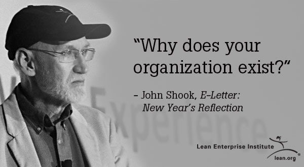 Why does your organization exist?