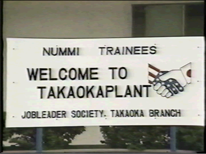 Welcome Nummi Trainees sign