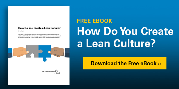 Ask Art: How Do You Create a Lean Culture?