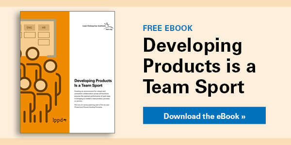 Developing Products is a Team Sport