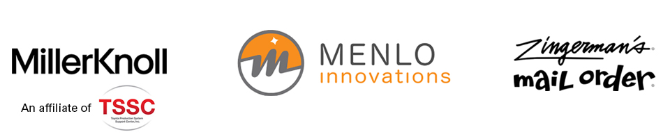 midwest lean learning tours companies for Oct 2022; Menlo Innovations,Zingermans, and MillerKnoll, a TSSC affiliate