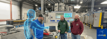 Coach at Viwinco with AI person drawn into photo