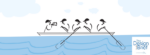 ROWERS rowing in different directions
