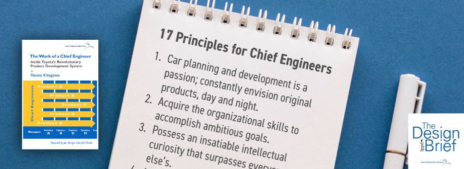 17 Principles for Chief Engineers&nbsp;